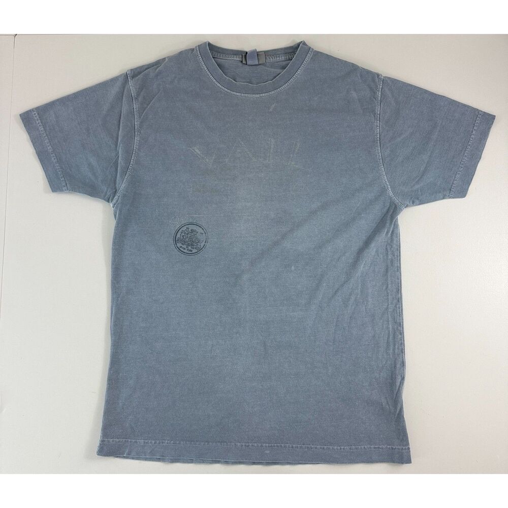 E.M.I. Sportswear Short Sleeve Vail T Shirt Blue Classic Fit Adult Size S Small